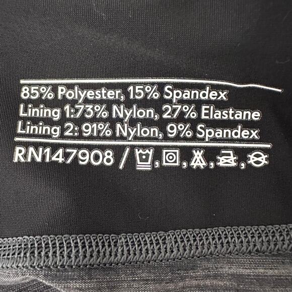 Outdoor Voices Freeform Unitard Bodysuit Heathered Charcoal | Gray | SZ M - Picture 13 of 13